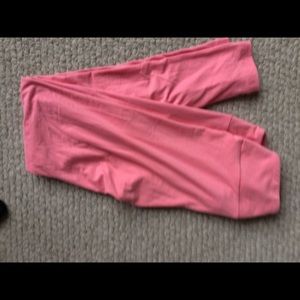 Peach one size Lularoe leggings